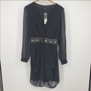 City chic long sleeve dress